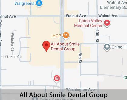 Map image for Invisalign in Chino, CA